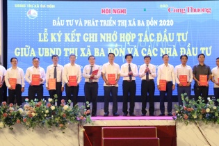 Quảng Bình: Thị xã Ba Đồn tổ chức hội nghị xúc tiến đầu tư