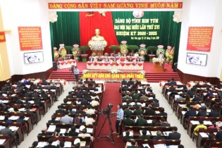 Khai mạc Đại hội Đảng bộ tỉnh Kon Tum lần thứ XVI nhiệm kỳ 2020-2025 