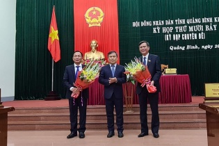 Quảng Bình có Chủ tịch UBND tỉnh mới