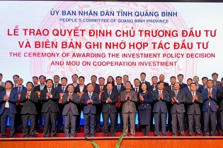 Trao chủ trương đầu tư và biên bản ghi nhớ hợp tác đầu tư hơn 6,1 tỷ USD