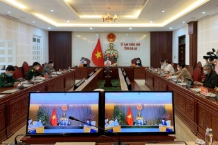 Phó Thủ tướng Vũ Đức Đam biểu dương Gia Lai trong công tác chống dịch Covid-19