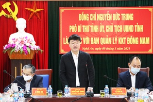 Chủ tịch Nghệ An Nguyễn Đức Trung: Cần chuẩn bị các điều kiện để đón nhà đầu tư chiến lược