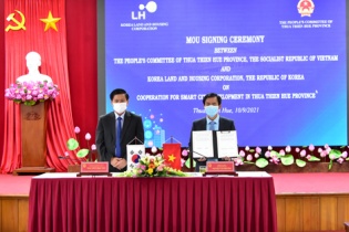 Tập đoàn Đất đai và Nhà ở Hàn Quốc hỗ trợ Thừa Thiên Huế phát triển đô thị thông minh