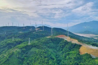 Nhà máy điện gió Tân Hợp Quảng Trị sẽ vận hành thương mại vào tháng 8/2025