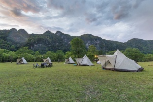 Trải nghiệm thiên nhiên kết hợp lưu trú cắm trại Trằm Mé - Chày Lập