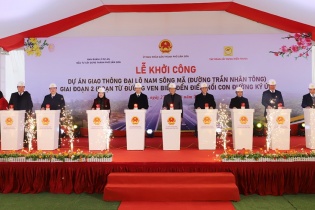 Thanh Hóa khởi công Đại lộ Nam Sông Mã giai đoạn 2