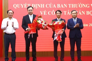 Quảng Bình: Trao quyết định bổ nhiệm Chánh Văn phòng Tỉnh uỷ