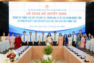 Chủ tịch Thừa Thiên Huế giao đầu mối thực hiện xúc tiến đầu tư, hỗ trợ doanh nghiệp