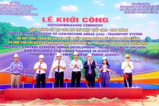 TP. Đông Hà bắt đầu cải tạo giao thông khu thu nhập thấp