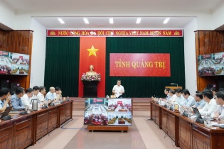 Lãnh đạo Quảng Trị làm việc với các nhà đầu tư, thúc đẩy tiến độ các dự án