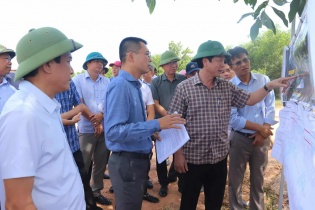 Phó chủ tịch Quảng Trị chỉ đạo giải quyết khó khăn tại 2 dự án đường ven biển