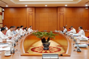 Bộ Chính trị cho ý kiến về chương trình Đại hội đại biểu Đảng bộ tỉnh Quảng Trị