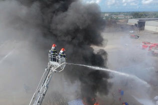 Quảng Trị thực tập phương án chữa cháy, cứu nạn, cứu hộ cấp tỉnh tại KCN Quán Ngang