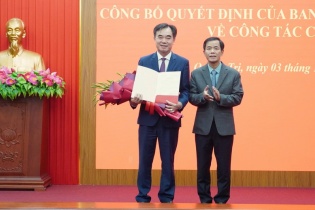 Công bố quyết định điều động, bổ nhiệm Trưởng Ban Tổ chức Tỉnh uỷ Quảng Trị
