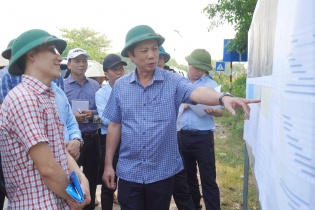 Lãnh đạo tỉnh Quảng Trị tiếp tục kiểm tra, đôn đốc tiến độ dự án Quốc lộ 15D