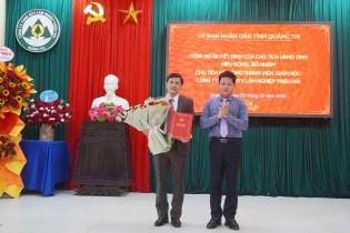 Quảng Trị điều động, bổ nhiệm chủ tịch hội đồng thành viên 2 công ty lâm nghiệp