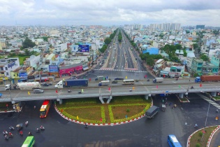 Tráng lệ nút giao thông An Sương trị giá 500 tỷ đồng trước giờ khánh thành