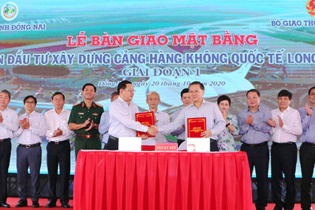Đồng Nai bàn giao gần 2,6 ngàn ha đất "sạch" cho Dự án Sân bay Long Thành