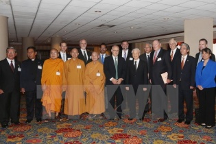 Tổng Bí thư tiếp các lãnh đạo tôn giáo Hoa Kỳ