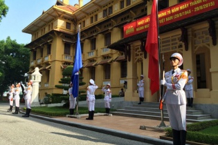 Bộ Ngoại giao tổ chức Lễ Thượng cờ ASEAN