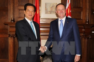 Đẩy mạnh quan hệ hợp tác toàn diện Việt Nam - New Zealand