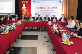Giao lưu trực tuyến TTCK 2016: Cơ hội từ nới room, hàng mới và diễn biến giá dầu