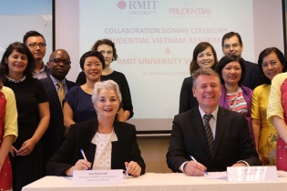 Đại học RMIT và Prudential Việt Nam ký kết hợp tác phát triển nhân lực chất lượng cao