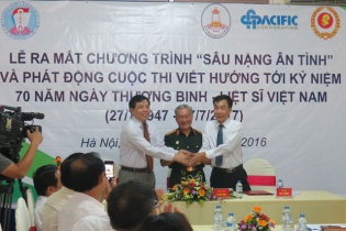 Phát động Cuộc thi viết hướng tới kỷ niệm 70 năm ngày Thương binh - Liệt sĩ Việt Nam