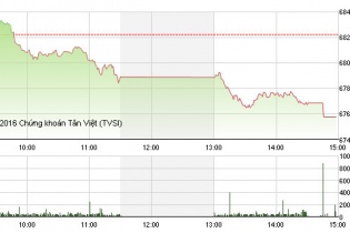 Phiên 31/10: Bluechip bị bán mạnh, VN-Index giảm sâu xuống dưới 680 điểm