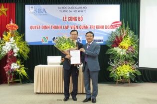 Thành lập Viện Quản trị kinh doanh thuộc Đại học Kinh tế - Đại học Quốc gia Hà Nội