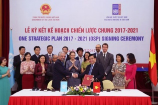 Việt Nam và Liên hợp quốc ký kết Kế hoạch Chiến lược chung trị giá 423 triệu USD