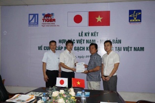Thanh Phúc bắt tay đối tác Nhật cung ứng dây chuyền sản xuất gạch không nung