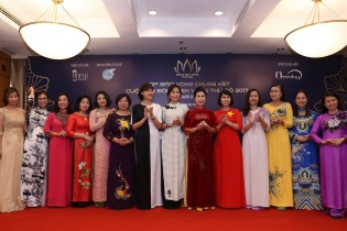 15 nữ doanh nhân tranh tài trong Vòng Chung kết Bông Sen Vàng Thủ đô 2017