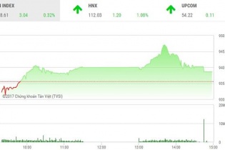 Phiên 27/11: Sắc tím tràn ngập, VN-Index vẫn đuối sức cuối phiên
