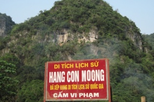Bảo tồn, tôn tạo di tích khảo cổ hang Con Moong