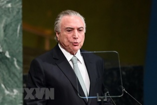 Tổng thống Brazil Michel Temer sắp thăm chính thức Việt Nam