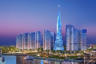 Cổ phiếu Vinhomes tăng trần trong phiên chào sàn