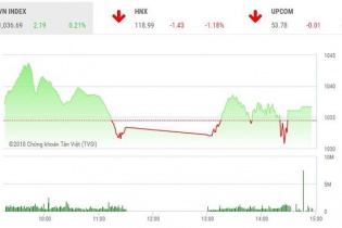 Phiên 7/6: TCB tăng kịch trần, VN-Index giữ được sắc xanh nhạt