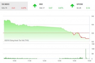 Phiên 29/11: Lực cầu yếu, VN-Index quay đầu giảm điểm