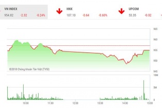Phiên 6/12: Dòng tiền dè dặt, VN-Index tiếp tục điều chỉnh