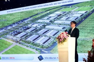 Đầu tư hơn 2.100 tỷ đồng xây dựng hạ tầng Khu công nghiệp Thaco - Thái Bình
