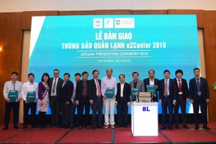 6 tỉnh phía Bắc tiếp nhận 623 thùng bảo quản lạnh eZCooler từ Zuellig Pharma