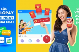 Giao thừa 2020, ZaloPay tung 2.020.000 bao lì xì nhóm trên nền tảng Zalo