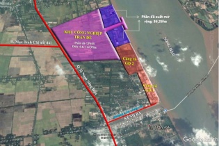 Đầu tư hơn 1.200 tỷ đồng xây dựng khu công nghiệp Trần Đề