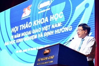 Ngành Ngoại giao có những bước trưởng thành vượt bậc trong 75 năm qua