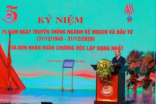 Toàn văn phát biểu của Thủ tướng tại sự kiện Kỷ niệm 75 năm thành lập ngành Kế hoạch và Đầu tư