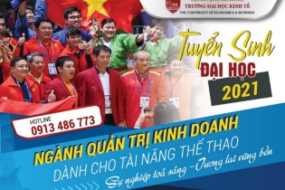 Chương trình đại học ngành Quản trị kinh doanh được "thiết kế" riêng cho các tài năng thể thao