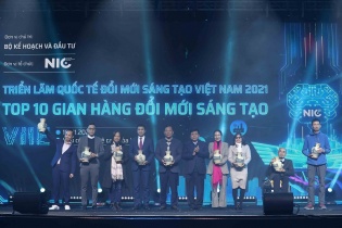 Hơn 14.000 lượt khách tham quan Triển lãm quốc tế Đổi mới sáng tạo 2021