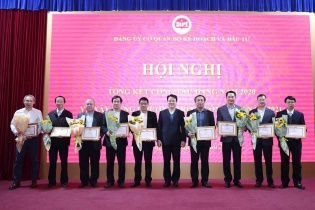 Năm 2020, công tác đảng Bộ Kế hoạch và Đầu tư đạt nhiều thành tựu
