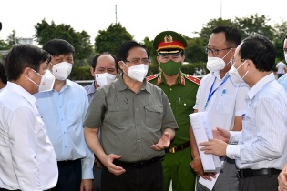 Thủ tướng chỉ đạo các biện pháp cấp bách phòng, chống dịch Covid-19 tại TP.HCM